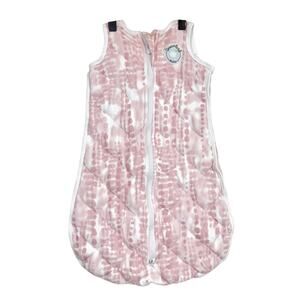 Dreamland Baby Dream Weighed Sleep Sack Pink - S 0-6M 8-18lbs Cotton